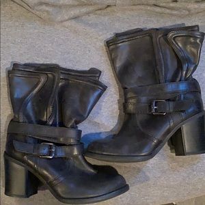 BCBG Leather Boots